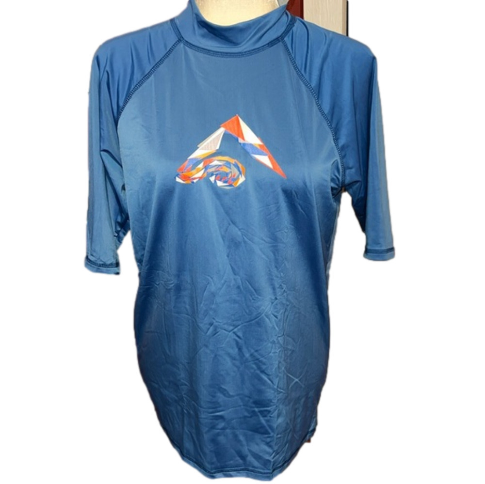 Kanu Surf Men’s  Tahiti Rashguard Surf Shirt Size Medium